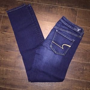Dark wash jeans